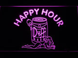 Duff Happy Hour (2) LED Neon Sign Electrical -  - TheLedHeroes
