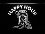 Duff Happy Hour (2) LED Neon Sign Electrical -  - TheLedHeroes