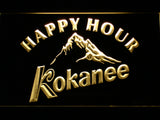 FREE Kokannee Happy Hour LED Sign - Yellow - TheLedHeroes