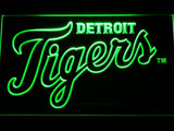 Detroit Tigers (5) LED Neon Sign USB - Green - TheLedHeroes