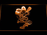 Detroit Tigers (6) LED Neon Sign Electrical - Orange - TheLedHeroes