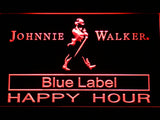 FREE Johnnie Walker Blue Label Happy Hour LED Sign - Red - TheLedHeroes