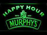 Murphy's Happy Hour LED Neon Sign USB - Green - TheLedHeroes
