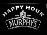 Murphy's Happy Hour LED Neon Sign USB - White - TheLedHeroes