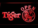 Tiger Open LED Neon Sign USB - Red - TheLedHeroes