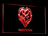 FREE Baltimore Ravens LED Sign - Red - TheLedHeroes