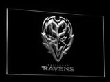 Baltimore Ravens LED Neon Sign Electrical - White - TheLedHeroes