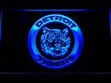 Detroit Tigers (12) LED Neon Sign USB - Blue - TheLedHeroes