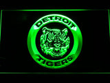 Detroit Tigers (12) LED Neon Sign USB - Green - TheLedHeroes