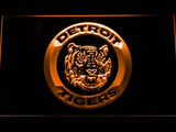 Detroit Tigers (12) LED Neon Sign Electrical - Orange - TheLedHeroes