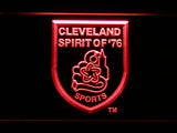 FREE Cleveland Indians Spirit of 76' LED Sign - Red - TheLedHeroes