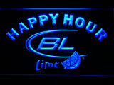 FREE Bud Light Lime Happy Hour LED Sign - Blue - TheLedHeroes