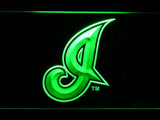 Cleveland Indians (7) LED Neon Sign USB - Green - TheLedHeroes