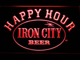 Iron City Beer Happy Hour LED Neon Sign USB -  - TheLedHeroes