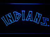Cleveland Indians (12) LED Neon Sign Electrical - Blue - TheLedHeroes