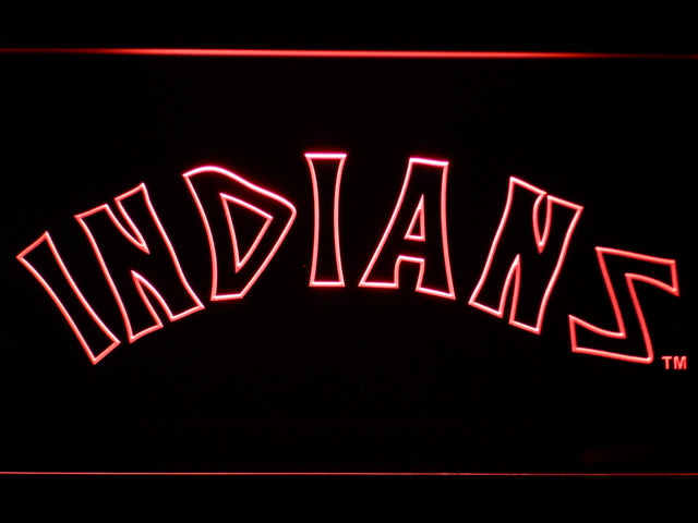 FREE Cleveland Indians (12) LED Sign - Red - TheLedHeroes