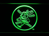 Cleveland Indians (14) LED Neon Sign Electrical - Green - TheLedHeroes