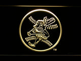 Cleveland Indians (14) LED Neon Sign USB - Yellow - TheLedHeroes