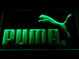 Puma LED Neon Sign Electrical - Green - TheLedHeroes