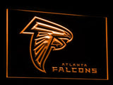 Atlanta Falcons LED Neon Sign Electrical - Orange - TheLedHeroes