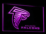 Atlanta Falcons LED Neon Sign USB - Purple - TheLedHeroes