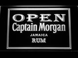 Captain Morgan Jamaica Rum Open LED Neon Sign Electrical - White - TheLedHeroes