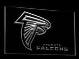 Atlanta Falcons LED Neon Sign USB - White - TheLedHeroes