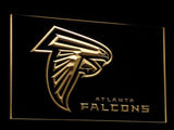 Atlanta Falcons LED Neon Sign Electrical - Yellow - TheLedHeroes