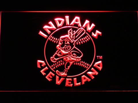 FREE Cleveland Indians (15) LED Sign - Red - TheLedHeroes