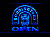 Boddingtons Open LED Neon Sign Electrical - Blue - TheLedHeroes