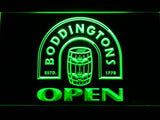 Boddingtons Open LED Neon Sign Electrical - Green - TheLedHeroes