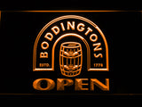 FREE Boddingtons Open LED Sign - Orange - TheLedHeroes
