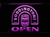 FREE Boddingtons Open LED Sign - Purple - TheLedHeroes