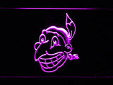 FREE Cleveland Indians (17) LED Sign - Purple - TheLedHeroes