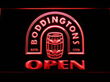 FREE Boddingtons Open LED Sign - Red - TheLedHeroes