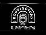 Boddingtons Open LED Neon Sign Electrical - White - TheLedHeroes