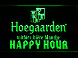 FREE Hoegaarden Happy Hour LED Sign - Green - TheLedHeroes