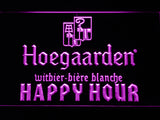 FREE Hoegaarden Happy Hour LED Sign - Purple - TheLedHeroes