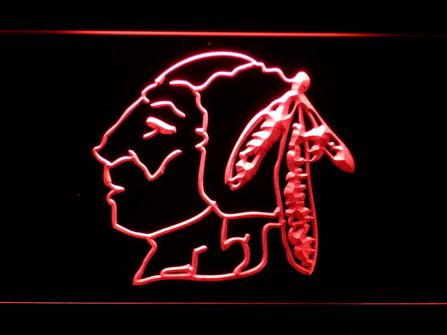 FREE Cleveland Indians (18) LED Sign - Red - TheLedHeroes