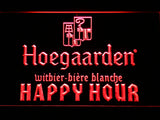 FREE Hoegaarden Happy Hour LED Sign - Red - TheLedHeroes