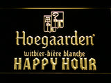 FREE Hoegaarden Happy Hour LED Sign - Yellow - TheLedHeroes