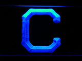 Cleveland Indians (20) LED Neon Sign USB - Blue - TheLedHeroes