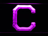 Cleveland Indians (20) LED Neon Sign USB - Purple - TheLedHeroes