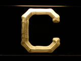Cleveland Indians (20) LED Neon Sign USB - Yellow - TheLedHeroes