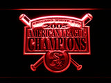 FREE Chicago White Sox 2005 AL Champions LED Sign - Red - TheLedHeroes