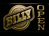 FREE Billy Open LED Sign - Yellow - TheLedHeroes