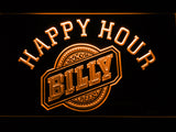 FREE Billy Happy Hour LED Sign - Orange - TheLedHeroes