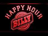 FREE Billy Happy Hour LED Sign - Red - TheLedHeroes