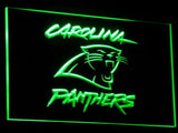 Carolina Panthers LED Neon Sign USB - Green - TheLedHeroes