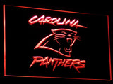 FREE Carolina Panthers LED Sign - Red - TheLedHeroes